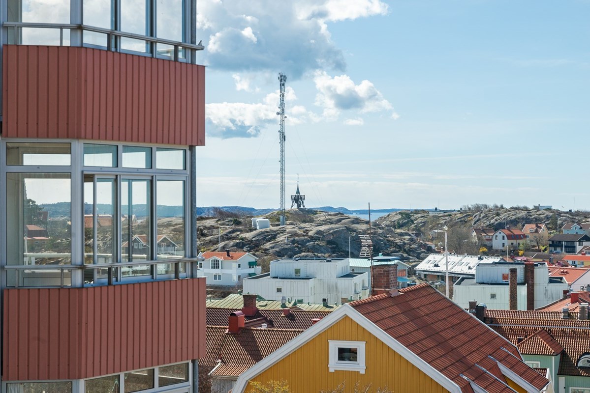 Möjlighet till inglasning av balkong