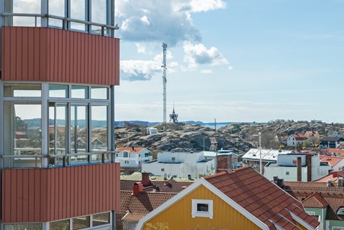 Möjlighet till inglasning av balkong