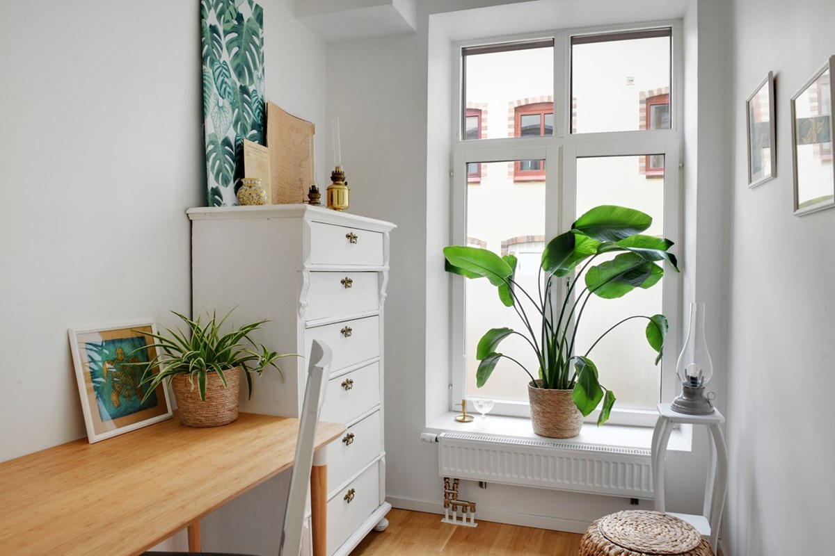 Mindre sovrum för den lilla, eller att nyttja som hemmakontor