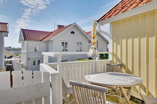 En vindskyddad, varm och solig oas