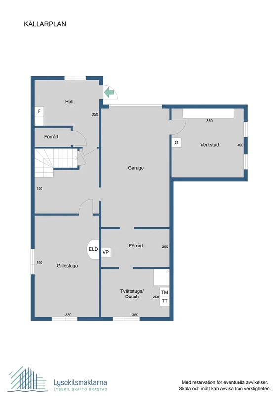 Planlösning källarplan