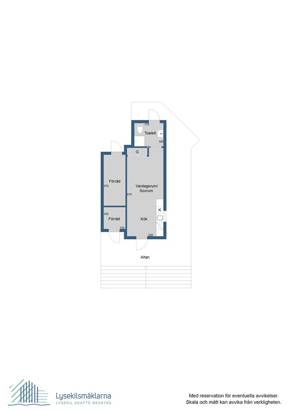 Planlösning, gästhus