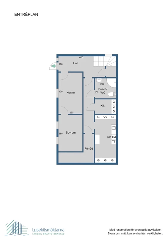 Planlösning entréplan