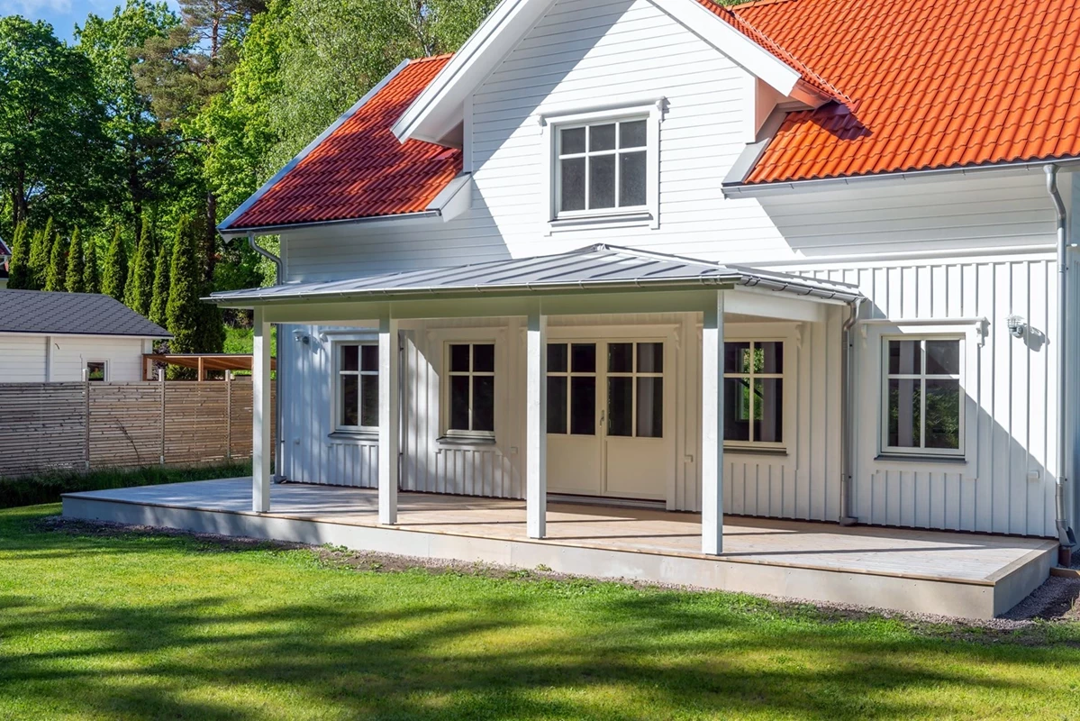 Vackert hus på natursköna Härnäset
