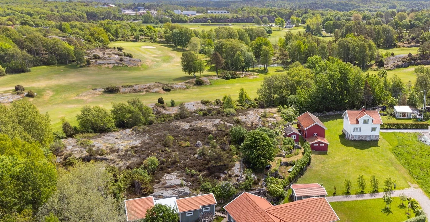 En slag från golfbanan