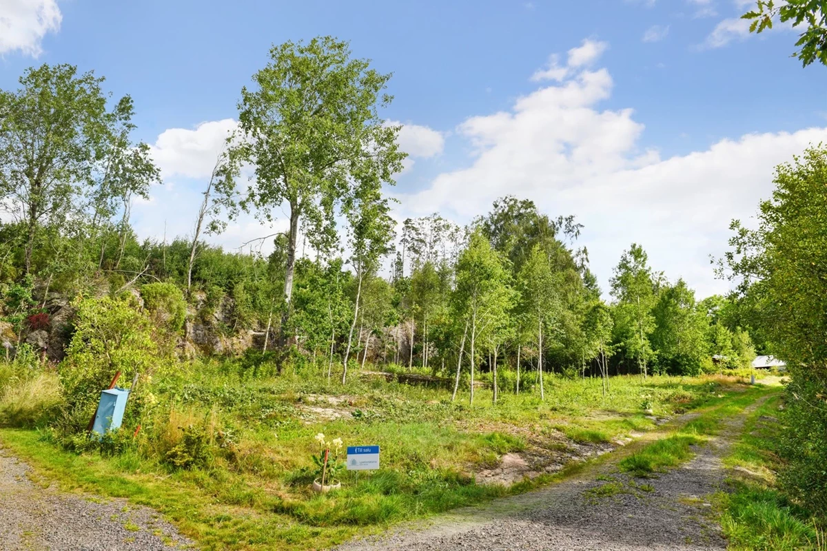 Trevlig plats med skyddat läge på återvändsgata