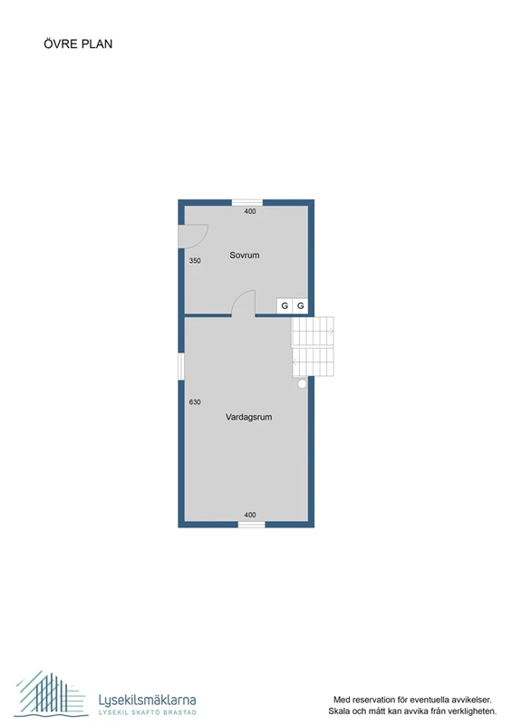 Planlösning, övre plan