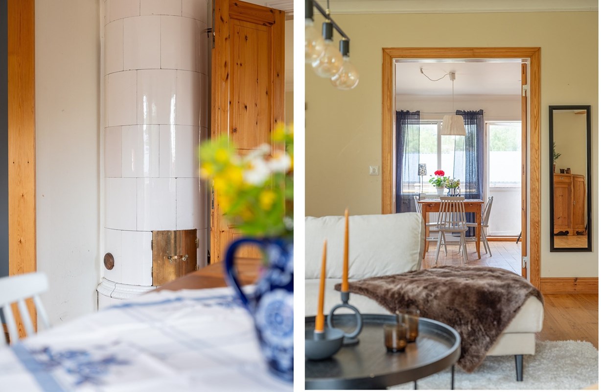 Detaljbild vardagsrum