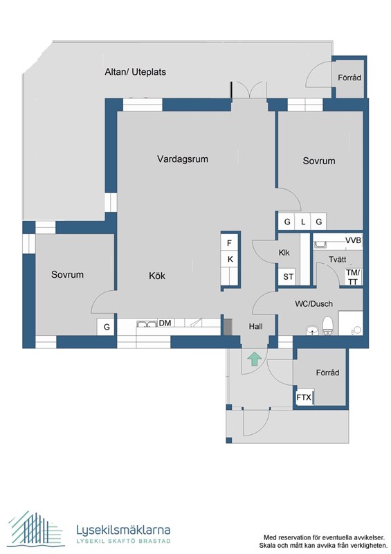 Planritning Skolberget 9A