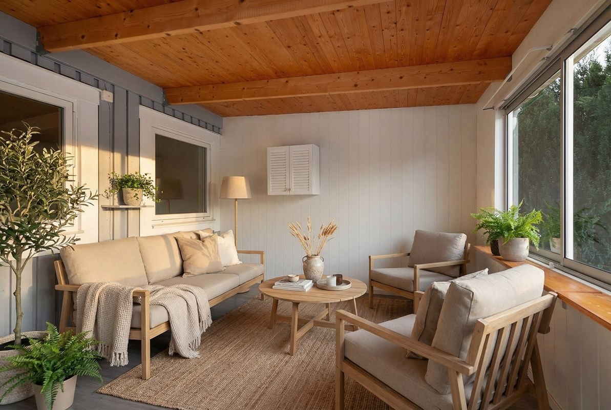 Uterum med digital möblering