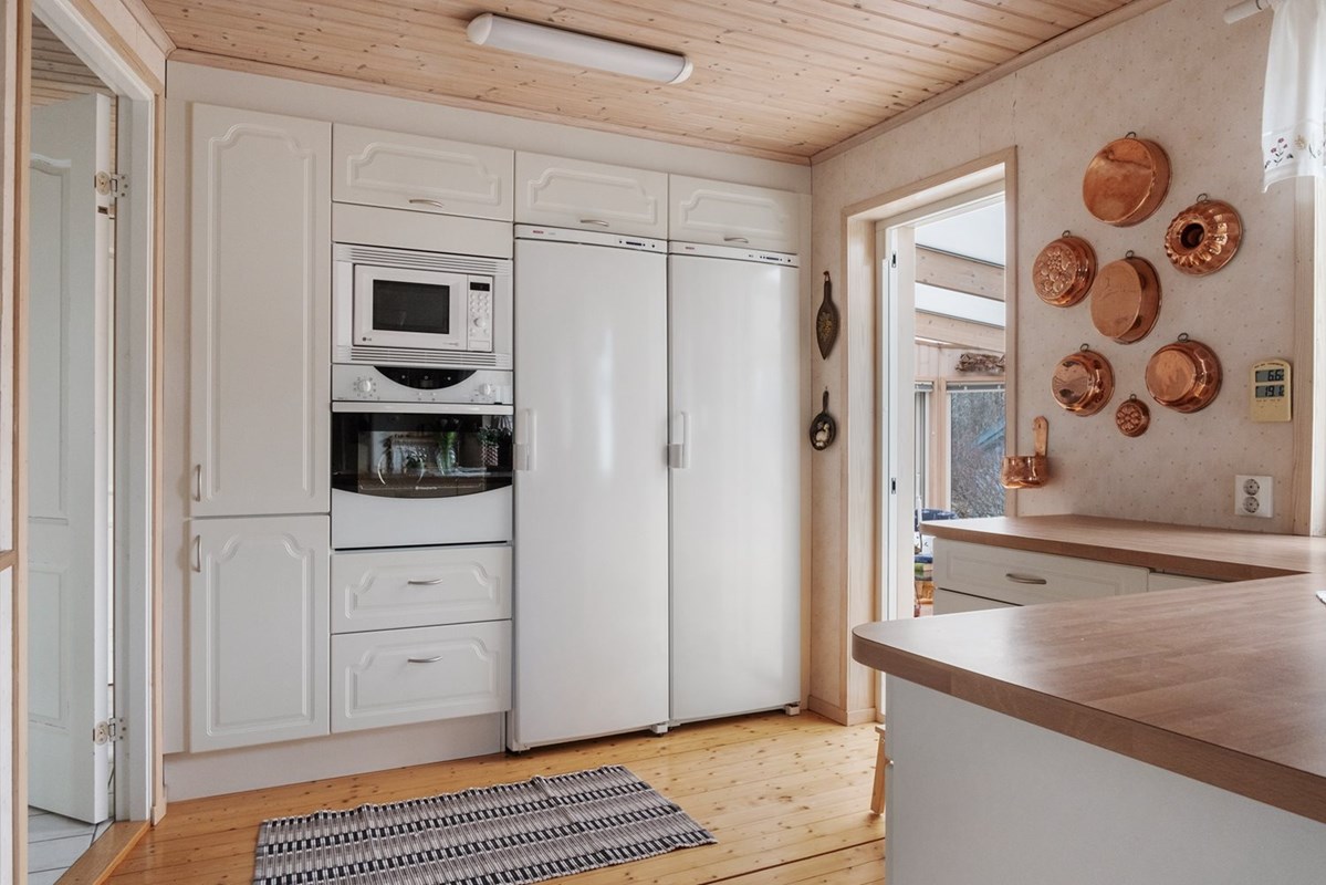 Kök med utgång till uterum