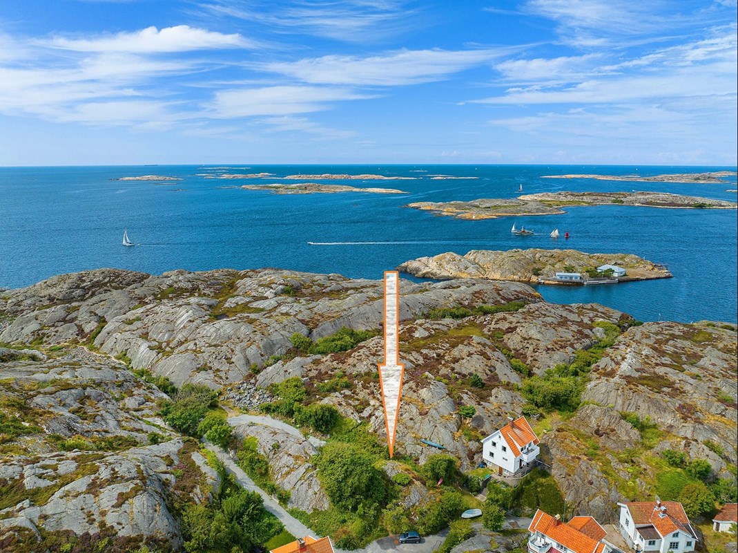 Bebyggelsens mest västliga läge