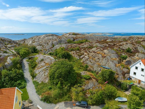 En bit orörd mark mitt i Grundsund redo att bebyggas