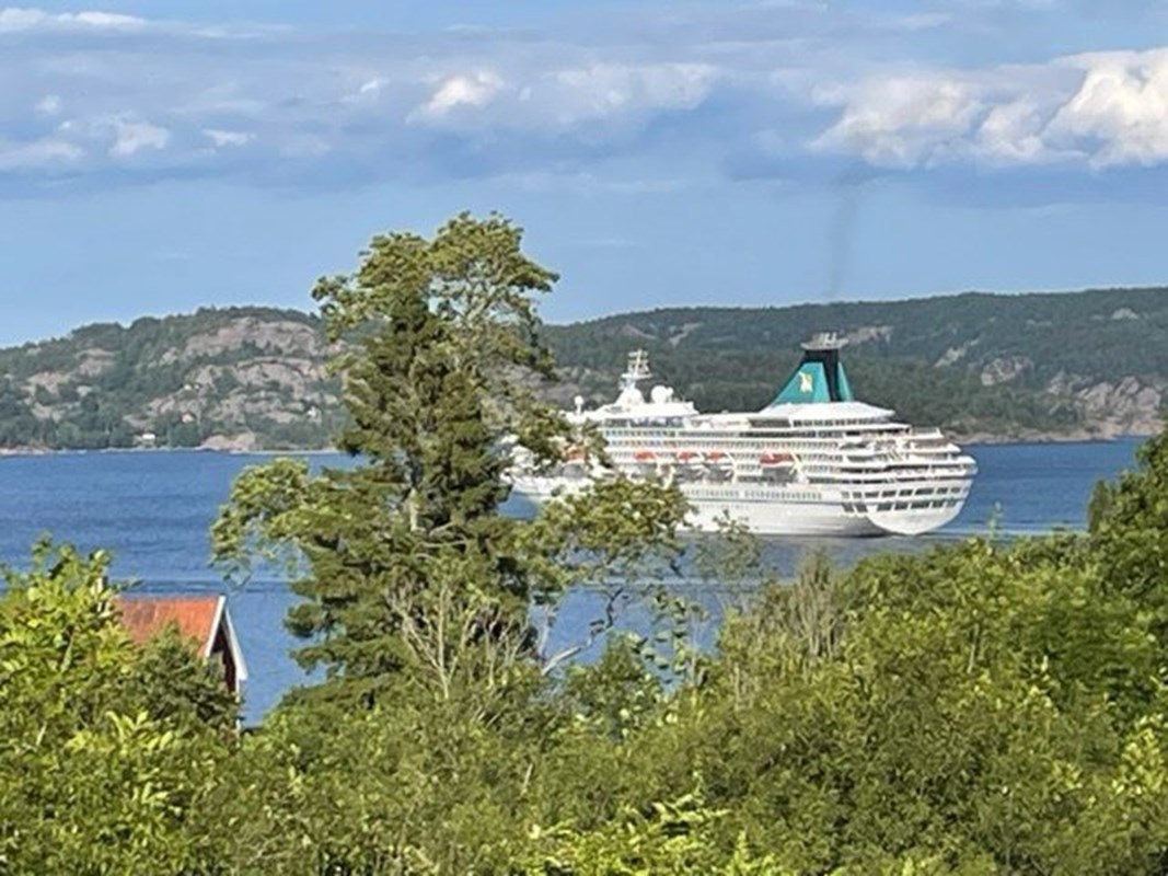 Någon gång per år en högst fascinerade utsikt!