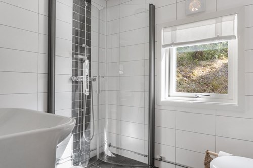 Stilrent i vitt och grått