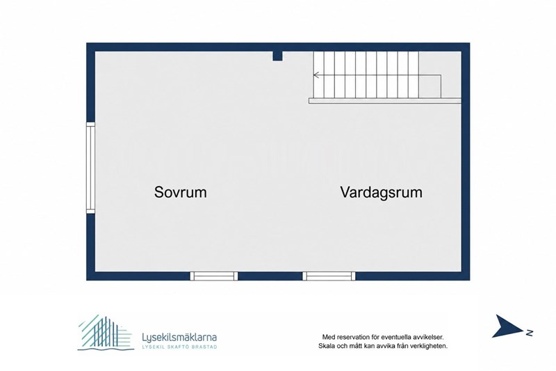 Planritning övre plan