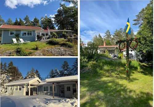 I sommarskrud och vinterdräkt (säljarens privata bild)