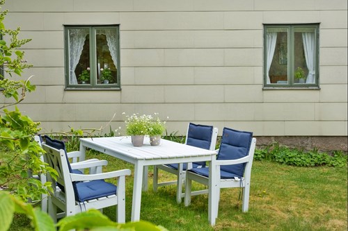 Inbjudande trädgård