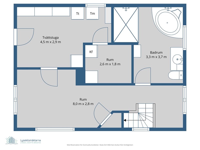 Planlösning källarplan