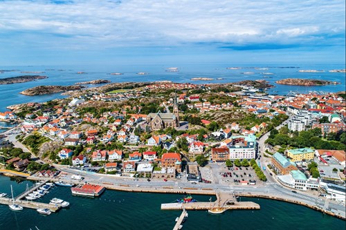 Hela vackra Lysekil utanför dörren