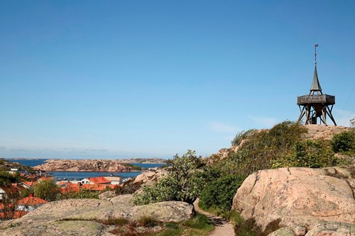 Cykelavstånd till centrala Lysekil