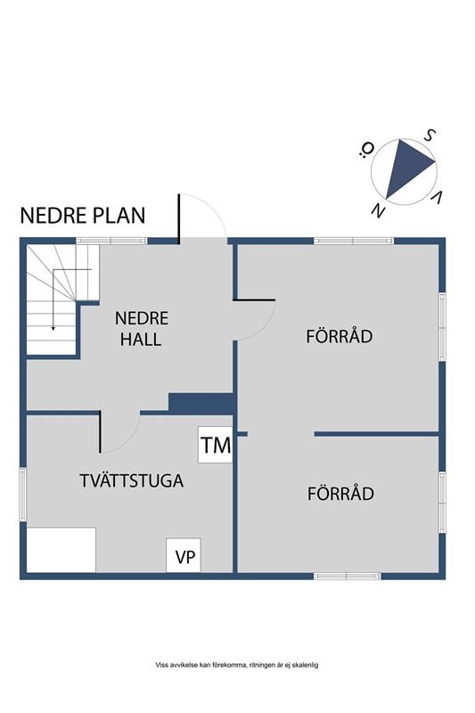 Planlösning, källarplan