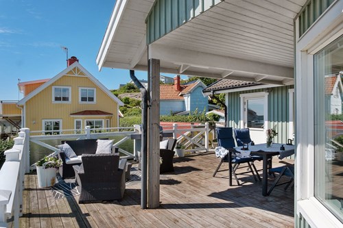 En makalöst härlig terrass