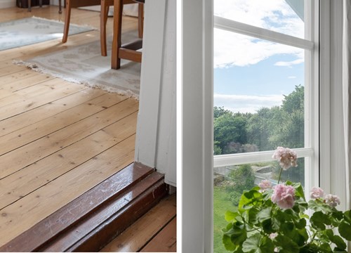 Överallt massor av charm, bevarad och väl omhändertagen