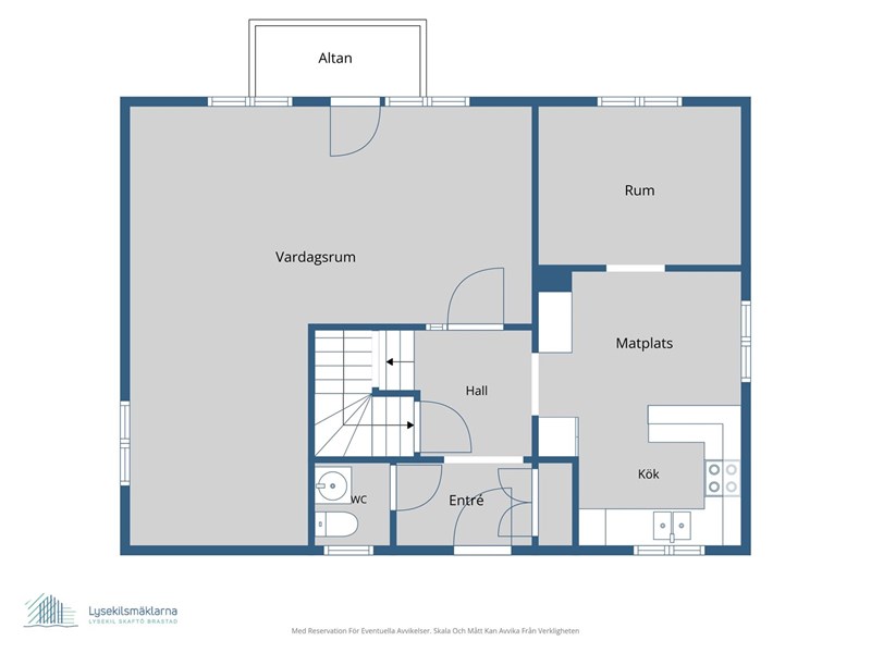 Planlösning entréplan