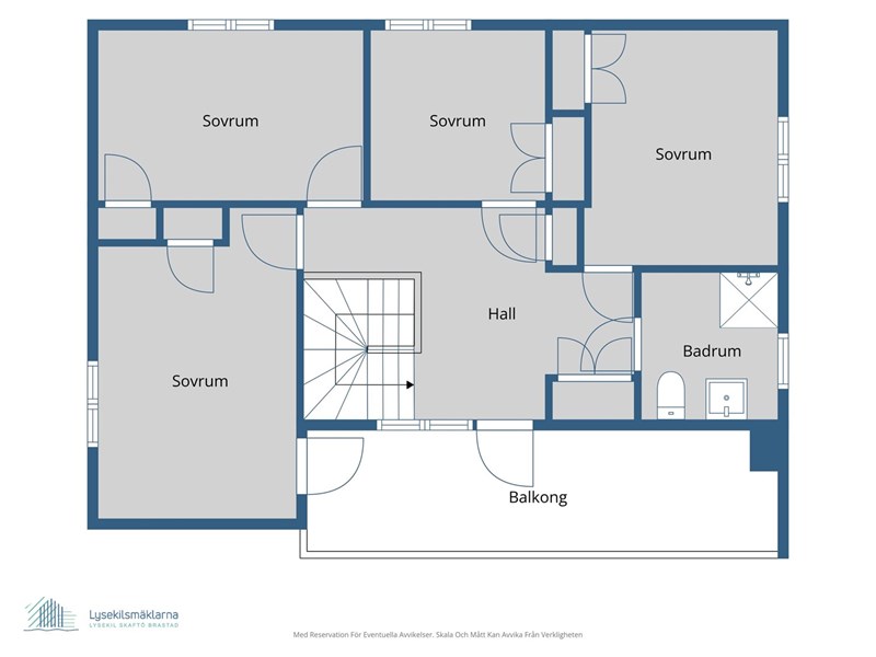 Planlsöning övre plan