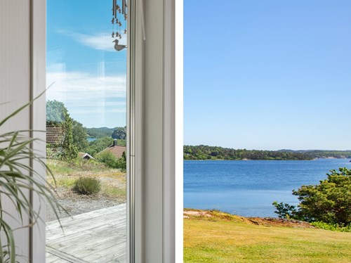 Bara ett par hundra meter till fina bad, båtplats och sjöbod