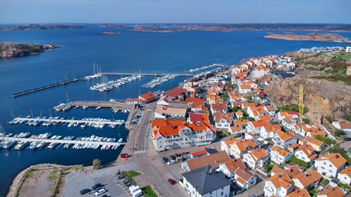 Endast en kort promenad till havet