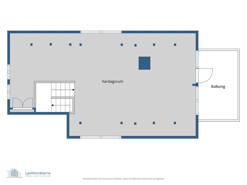 Planlösning övre plan