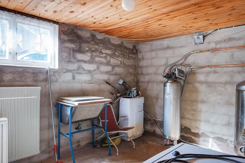 Nyinstallerat vattenfilter. Vattenprov taget med godkänt resultat