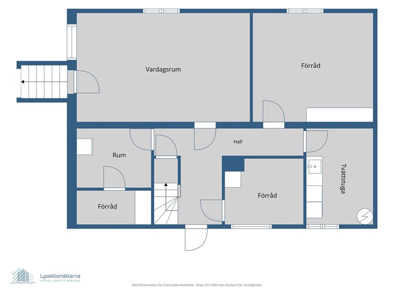 Planlösning, källarplan