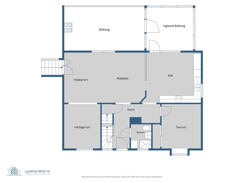 Planlösning, entréplan